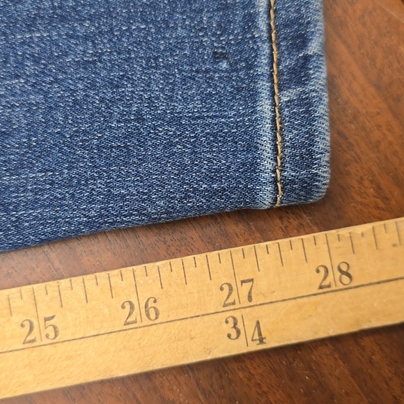 JUDY BLUE Denim Jeans Women's 7/28" Dark Wash Perfect - Picture 7 of 8